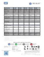 Preview for 3 page of Western Digital Blue WD7500AZEX Product Features