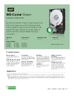 Western Digital Caviar Green WD5000AADS Product Features preview