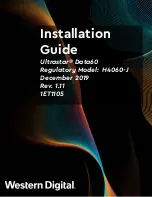 Western Digital H4060-J Installation Manual preview