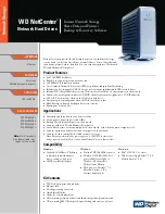 Western Digital Passport WDXML1000UE Product Specifications preview