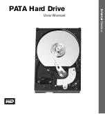 Предварительный просмотр 1 страницы Western Digital PATA Hard Drive User Manual