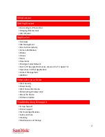 Preview for 2 page of Western Digital SanDisk Connect SDWS4 User Manual