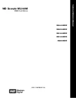 Preview for 1 page of Western Digital Scorpio Blue WD1200BEVE Technical Reference Manual