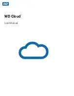 Preview for 1 page of Western Digital wd Cloud User Manual