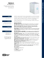 Western Digital WD10000E032 - My Book Pro Product Specifications предпросмотр