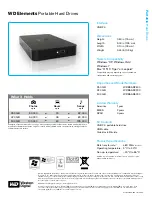 Preview for 2 page of Western Digital WD10000E035 - Elements Desktop Product Specifications