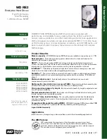 Western Digital WD1000FYPS - RE2-GP Product Specifications preview