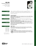 Preview for 1 page of Western Digital WD10EURS - AV-GP Product Specifications