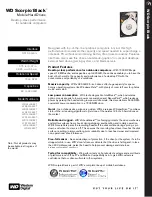 Preview for 1 page of Western Digital WD1600BEKT - Scorpio 160 GB Hard Drive Product Specifications