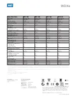 Preview for 2 page of Western Digital WD3001HKHGSP Specifications