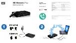 Western Digital WDBABV0010ABK - Elements SE Portable Quick Install Manual предпросмотр