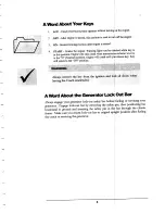 Preview for 9 page of Western Recreational Vehicle 1999 Alpine Coach Manual