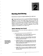 Preview for 11 page of Western Recreational Vehicle 1999 Alpine Coach Manual