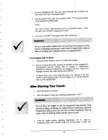 Preview for 13 page of Western Recreational Vehicle 1999 Alpine Coach Manual