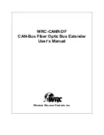 Western Reserve Controls WRC-CANR-DF User Manual preview