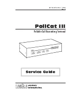 Western Telematic PollCat III Service Manual preview