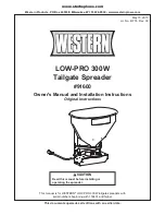 Western 91600 Owner'S Manual And Installation Instructions preview