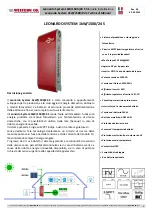 Preview for 1 page of Western Leonardo System 1kW/1500/24 S Technical Manual