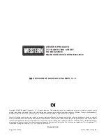 Предварительный просмотр 28 страницы Western PRO-FLO 2 Owner'S Manual