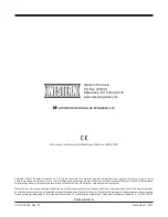 Preview for 12 page of Western WB-160D Owner'S Manual And Installation Instructions