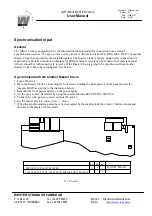 Предварительный просмотр 9 страницы WESTERSTRAND QW-Time III User Manual