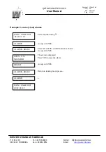 Preview for 17 page of WESTERSTRAND QW-Time III User Manual