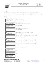 Preview for 50 page of WESTERSTRAND QW-Time III User Manual