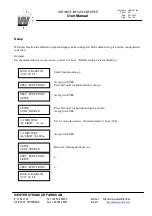 Предварительный просмотр 22 страницы WESTERSTRAND QWTIME III WDP-AMP User Manual