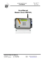 WESTERSTRAND QWTIME III WDP-WL User Manual preview