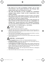 Preview for 5 page of Westfalia 01406 Operating Instructions Manual