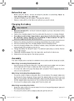 Preview for 17 page of Westfalia 01406 Operating Instructions Manual