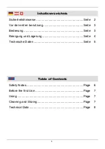 Предварительный просмотр 3 страницы Westfalia 04040746296622 Original Instructions Manual