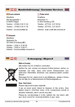 Preview for 16 page of Westfalia 04040746296622 Original Instructions Manual