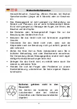 Предварительный просмотр 7 страницы Westfalia 10 80 68 Instruction Manual