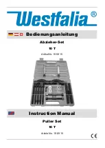 Предварительный просмотр 2 страницы Westfalia 10 T Instruction Manual