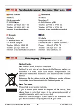 Предварительный просмотр 12 страницы Westfalia 15 95 74 Instruction Manual