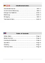 Preview for 6 page of Westfalia 16 33 37 Instruction Manual