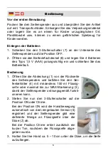 Preview for 8 page of Westfalia 16 33 37 Instruction Manual