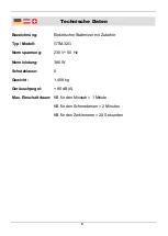 Preview for 11 page of Westfalia 16 48 30 Instruction Manual