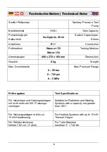 Предварительный просмотр 13 страницы Westfalia 163188 Instruction Manual