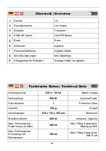 Preview for 5 page of Westfalia 17 12 23 Instruction Manual