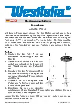 Westfalia 17 56 46 Instruction Manual предпросмотр