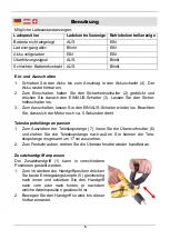 Предварительный просмотр 10 страницы Westfalia 17 98 79 Instruction Manual