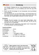 Предварительный просмотр 6 страницы Westfalia 18 51 24 Instruction Manual