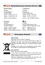 Preview for 22 page of Westfalia 19 18 74 Instruction Manual