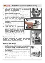 Предварительный просмотр 7 страницы Westfalia 20 54 84 Instruction Manual