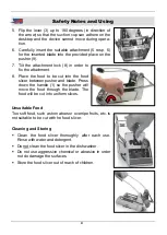 Предварительный просмотр 9 страницы Westfalia 20 54 84 Instruction Manual