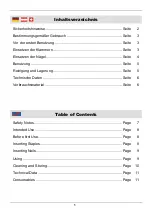 Preview for 5 page of Westfalia 22 64 80 Instruction Manual