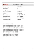 Preview for 11 page of Westfalia 22 64 80 Instruction Manual