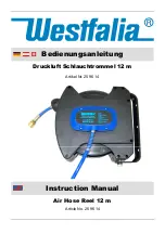 Preview for 2 page of Westfalia 25 96 14 Instruction Manual